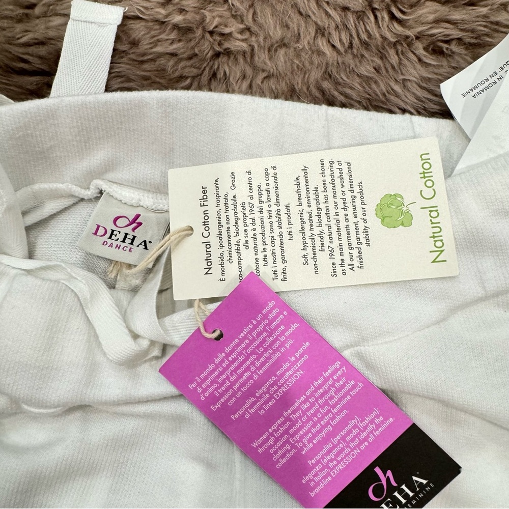 Deha Women’s Dance Active Joggers Pants White Size XS - Picture 7 of 9
